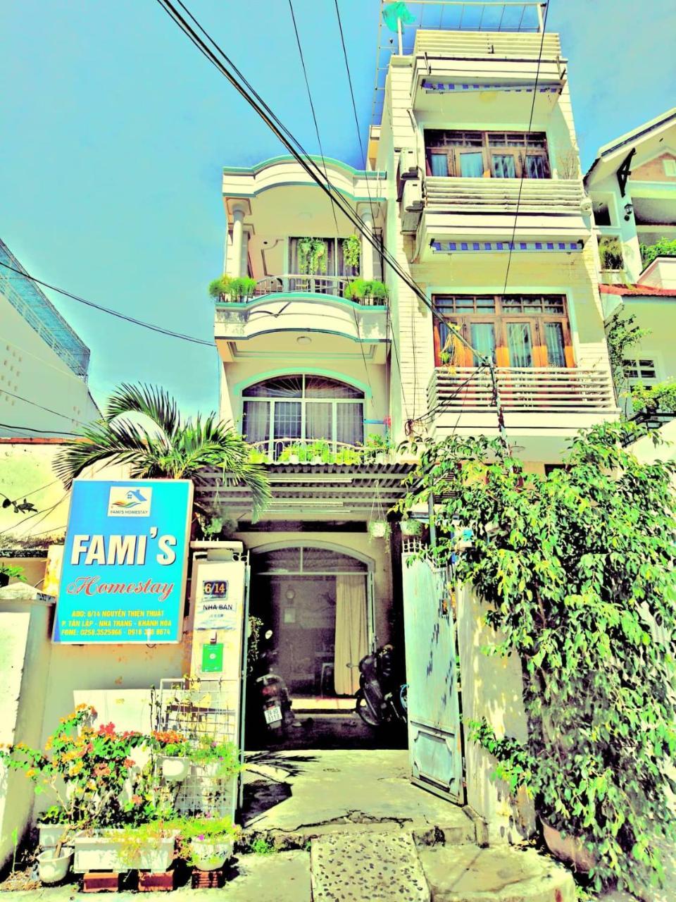 נה טראנג Fami Homestay מראה חיצוני תמונה